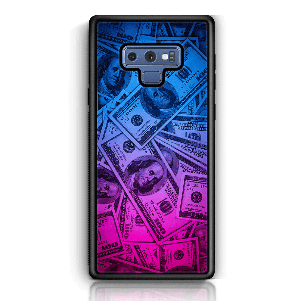Samsung Galaxy Note Dollar series Premium Printed Glass soft