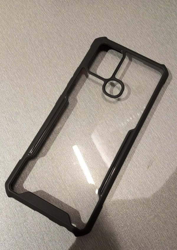 Infinix Branded New Hybrid Bumper Shock proof Case With Ultra Clear Back