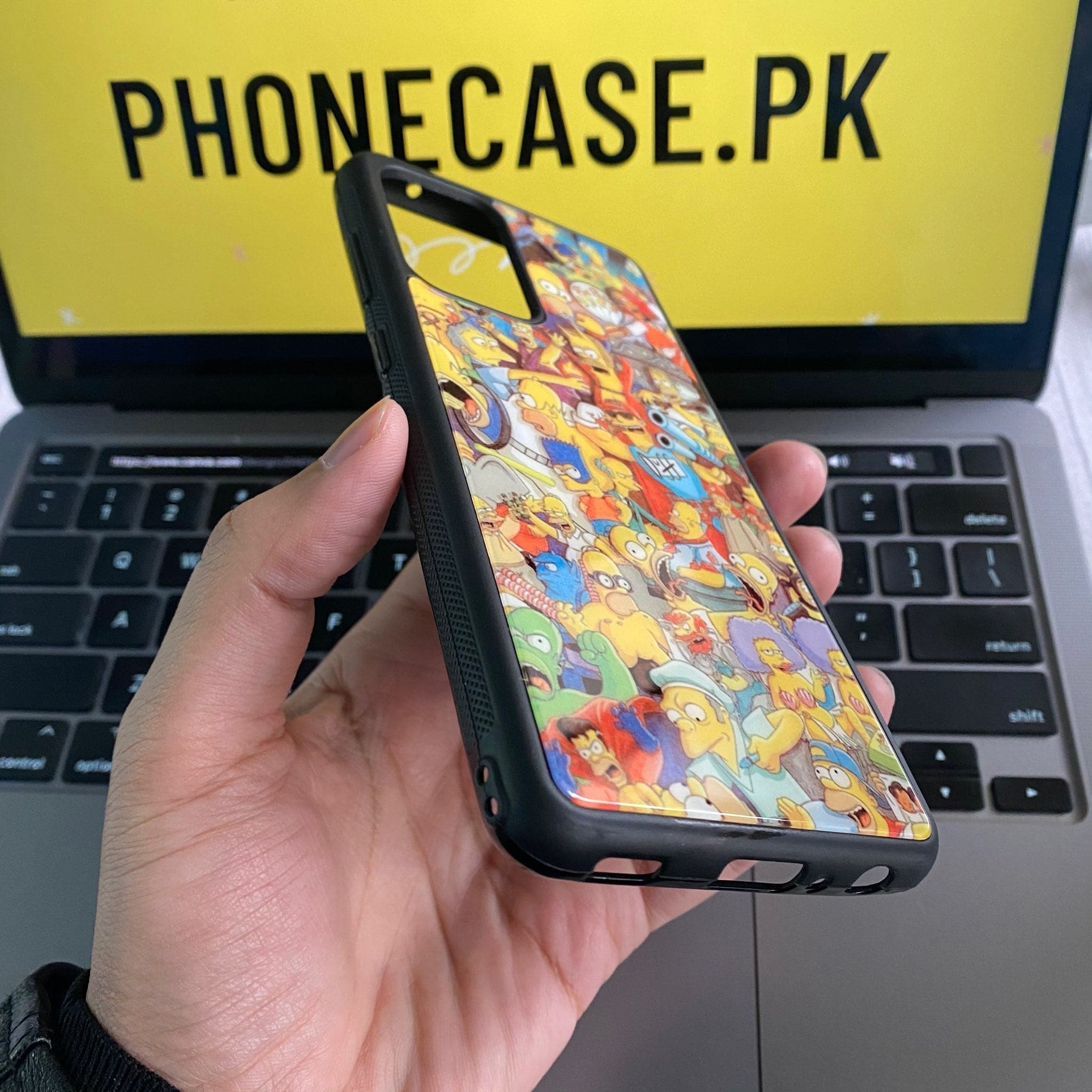 Galaxy A52/ Galaxy A52s - The Simpsons - Premium Printed Glass soft Bumper shock Proof Case CS-21265