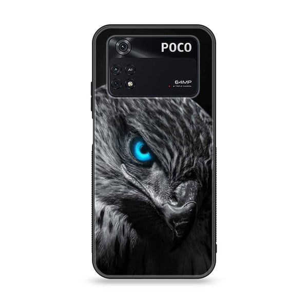 Xiaomi Poco M4 Pro 4G- Black Art Design 2- Premium Printed Glass soft Bumper shock Proof Case CS-12472