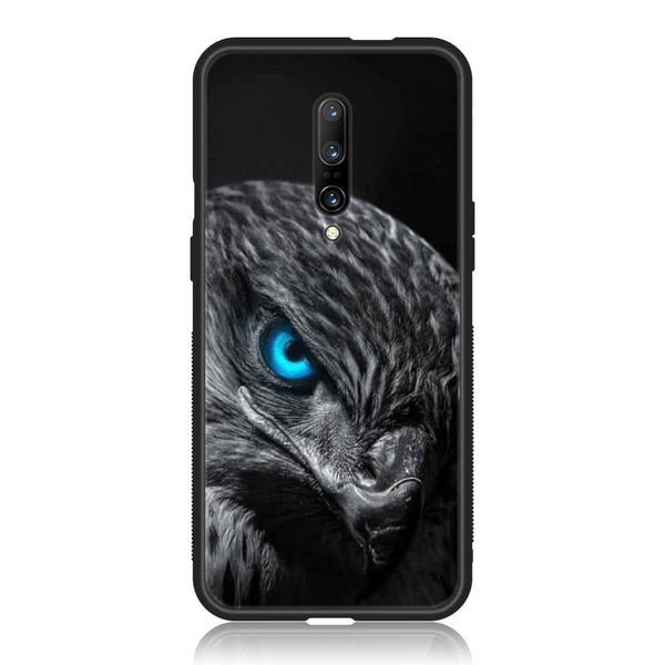 OnePlus 7 Pro - Black Art Design 2 - Premium Printed Glass soft Bumper shock Proof Case CS-16054