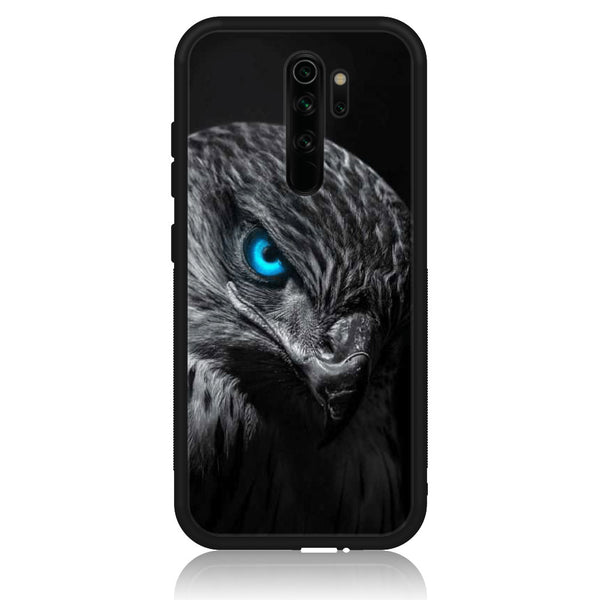 Redmi Note 8 Pro - Black Art Design 2 - Premium Printed Glass soft Bumper shock Proof Case CS-20609