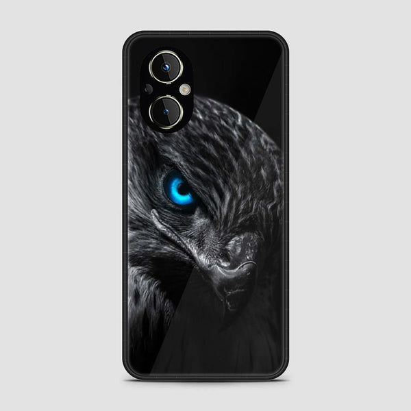 Oppo F21 Pro 5G- Black Art Design 2 - Premium Printed Glass soft Bumper shock Proof Case CS-20760