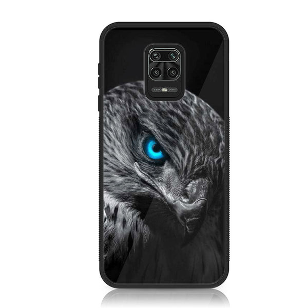 Xiaomi Redmi Note 9S - Black Art Design 2 - Premium Printed Glass soft Bumper shock Proof Case CS-19621