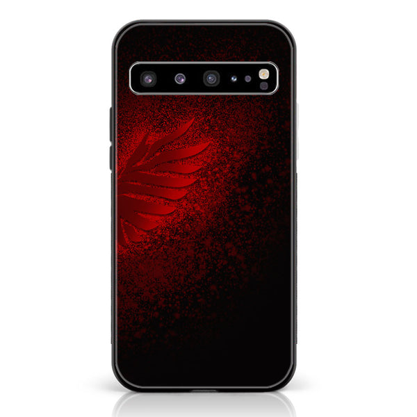 Samsung Galaxy S10 5G -  Angel Wings 2.0 Design 2 - Premium Printed Glass soft Bumper shock Proof Case CS-17793