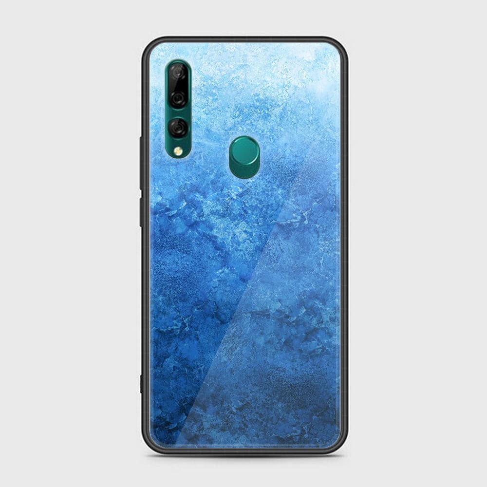 Huawei Y9 Prime (2019) - Blue Marble Series - Premium Printed Glass soft Bumper shock Proof Case