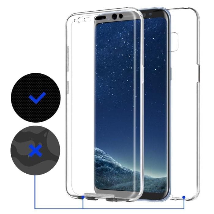 360 Back+Front Cover TPU For All Samsung SmartPhones