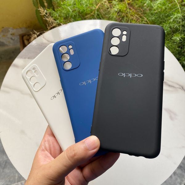 Oppo Reno 6 4G Liquid silicon case with microfiber 360 degree Protection