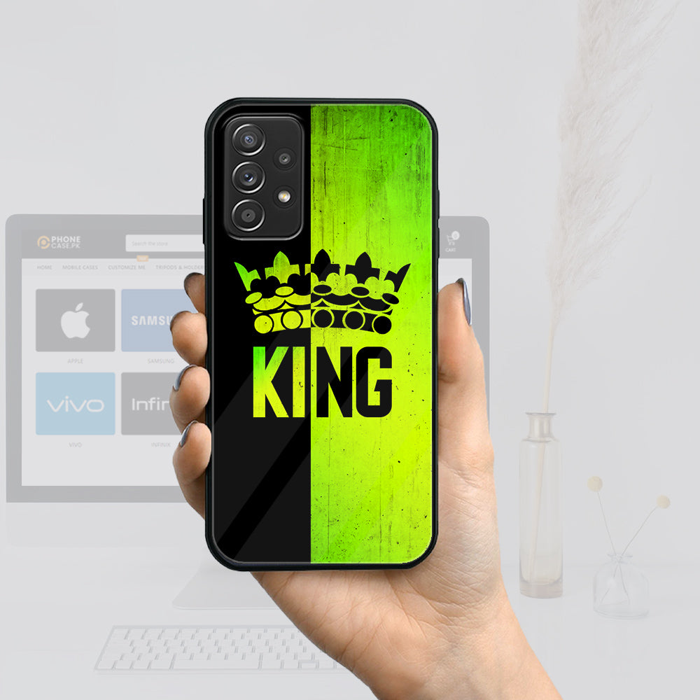 King Series V 2.0  - HQ Ultra Shine Premium Glass Phone Case All Models