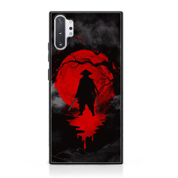 Samsung Galaxy Note 10 Plus - Ninja Design 3 - Premium Printed Glass soft Bumper shock Proof Case CS-36168