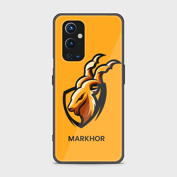 OnePlus 9 Pro - Markhor  Design 7 - Premium Printed Glass soft Bumper shock Proof Case CS-9008