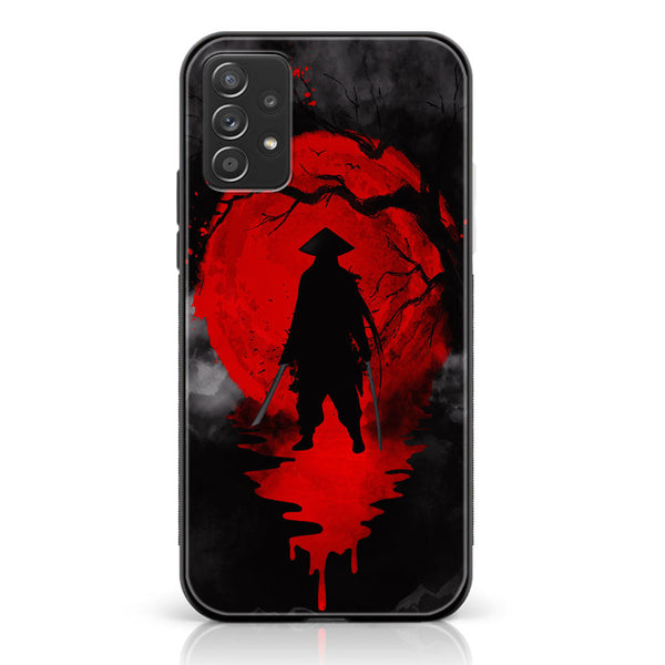 SAMSUNG GALAXY A53 - Ninja Design 3 - Premium Printed Glass soft Bumper shock Proof Case  CS-25859