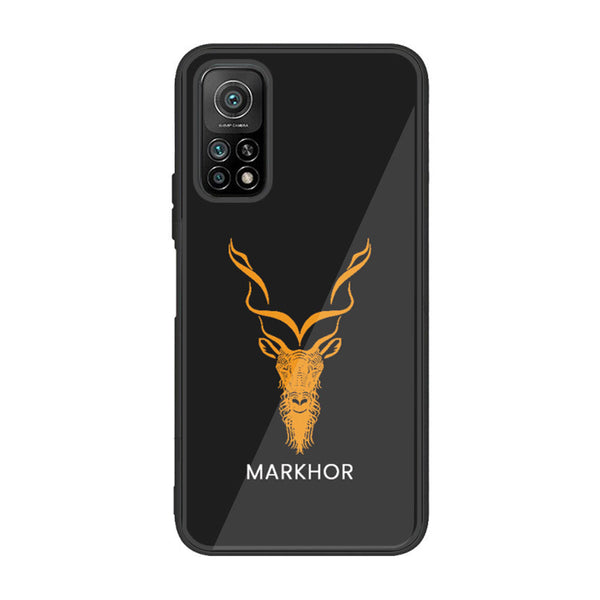 Xiaomi MI 10T / 10T Pro Markhor Design 3 Premium Printed Glass soft Bumper shock Proof Case CS-24040