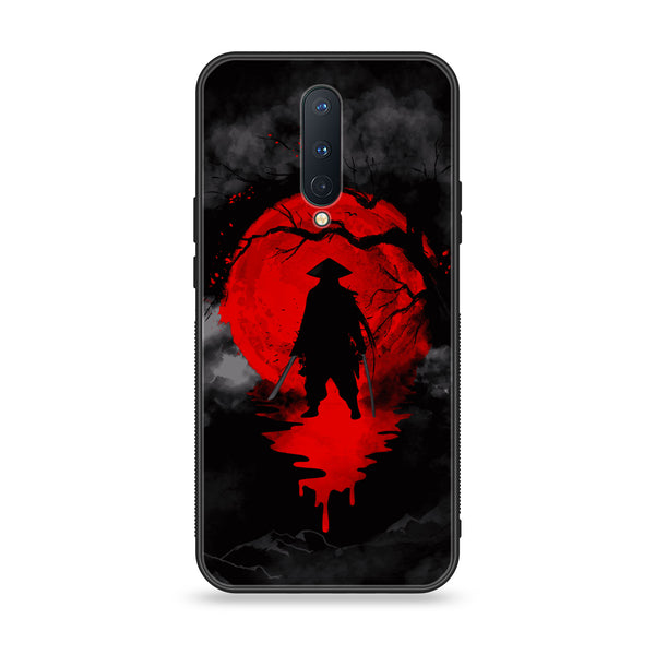 OnePlus 8 - Ninja  Series Design 3 - Premium Printed Glass soft Bumper shock Proof Case CS-20324