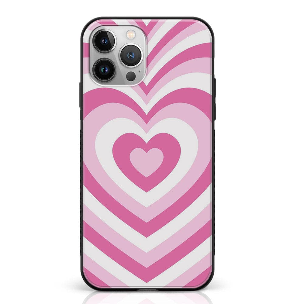 iPhone 12 Pro - Heart Beat Series - Premium Metal Printed soft Bumper shock Proof Case