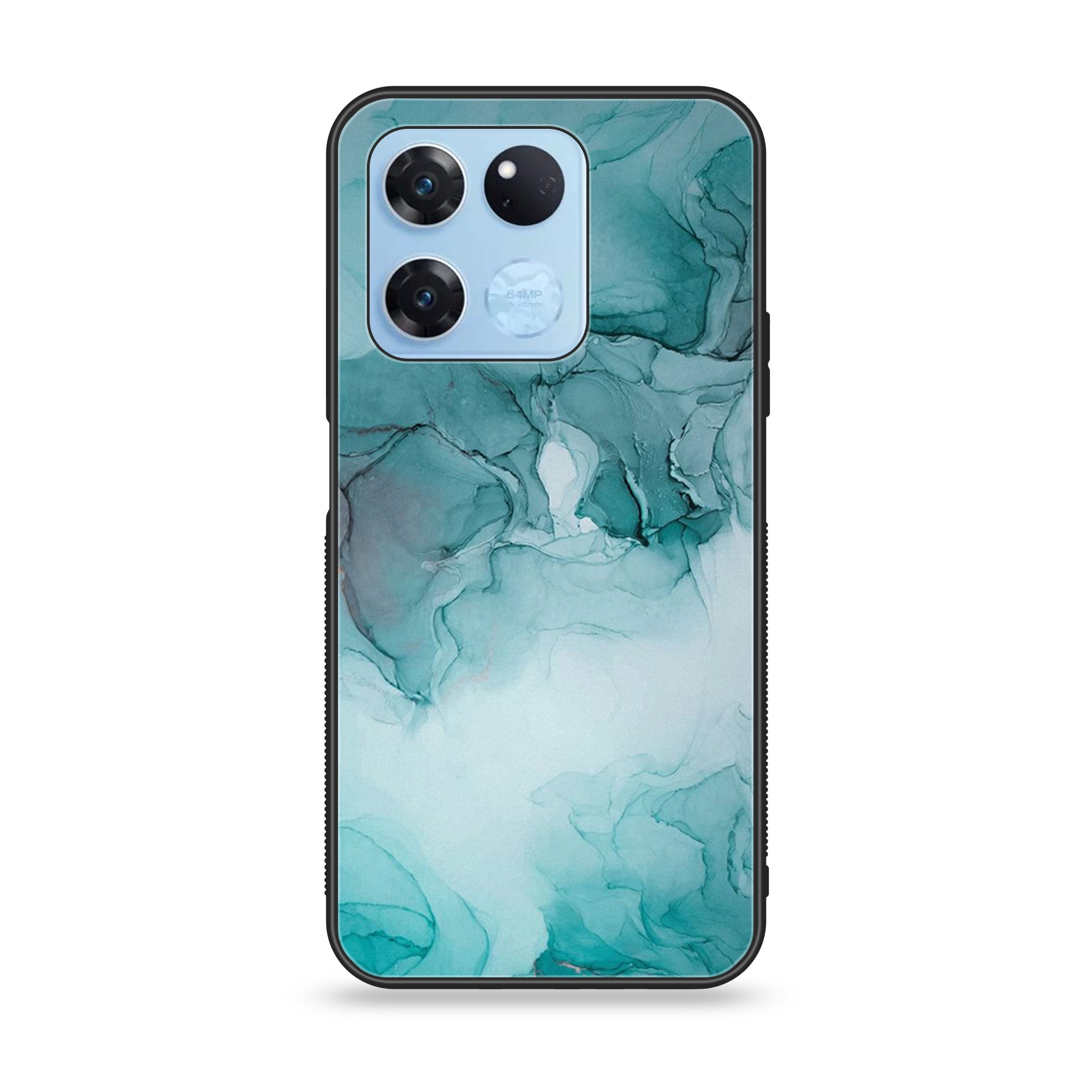 OnePlus Ace Racing - Blue Marble Series - Premium Printed Glass soft Bumper shock Proof Case