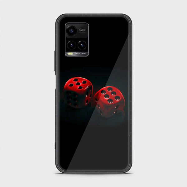 Vivo Y21 - Black Art Design 3- Premium Printed Glass soft Bumper shock Proof Case CS-26128