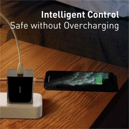 BASEUS Travel Charger Speed Mini PD Single Type-C Quick Charger 18W CN