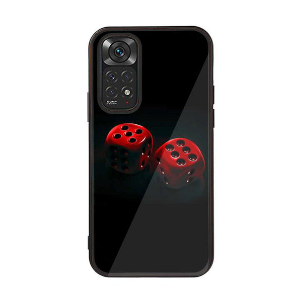 Xiaomi Redmi Note 11 Pro/Note 12 Pro Black Art Design 3 Premium Printed Glass soft Bumper shock Proof Case CS-9985