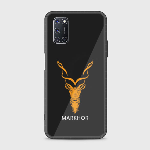 Oppo A52 - Markhor Design 3 - Premium Printed Glass soft Bumper shock Proof Case CS-16444