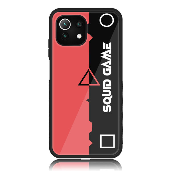 Mi 11 Lite - Squid Game S-03 - Soft Bumper shock Proof Glass Case CS-21200