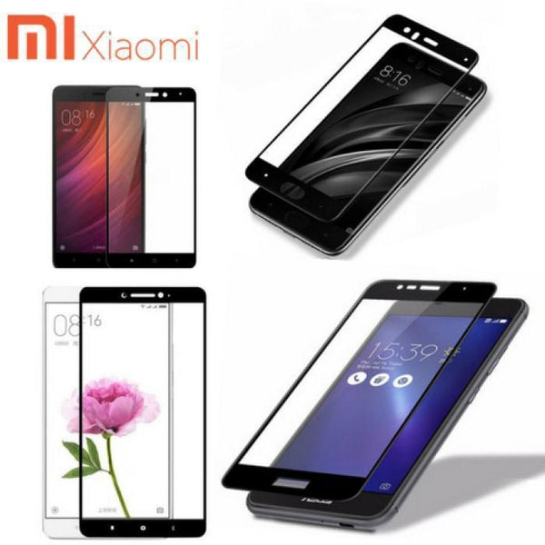 3D Edge to Edge covered Tempered Glass Xiaomi Redmi All Models - Phonecase.PK