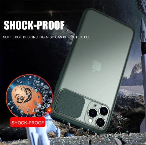 Camera Lens Slide Protection Case for iPhone