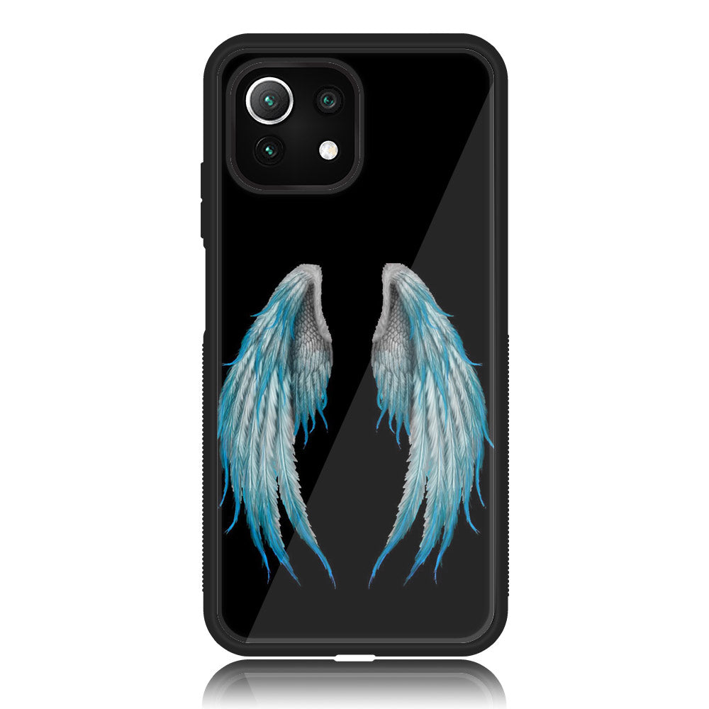 Xiaomi 11 Lite 5G NE - Angel Series - Premium Printed Glass soft Bumper shock Proof Case