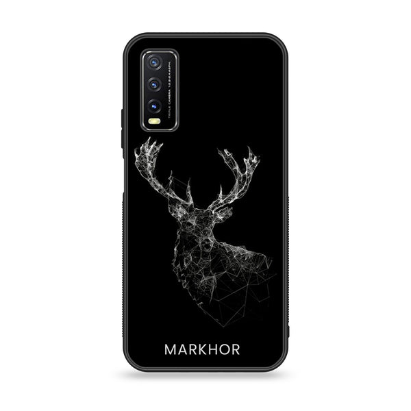 VIVO Y20/Y11S/Y12S/Y20A/Y20S/Y12A -  Markhor  Design 4  Premium Metal  Printed soft Bumper shock Proof Case  CS-29189 CS-36148  CS-36518