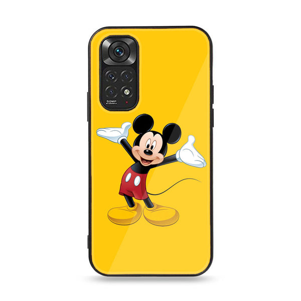 Xiaomi Redmi Note 11s Cartoon Design 4 Premium Printed Glass soft Bumper shock Proof Case CS-16939