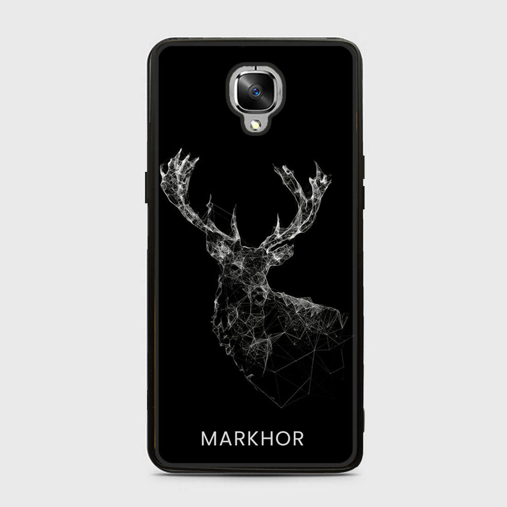 OnePlus 3/3T- Markhor Series - Premium Printed Glass soft Bumper shock Proof Case