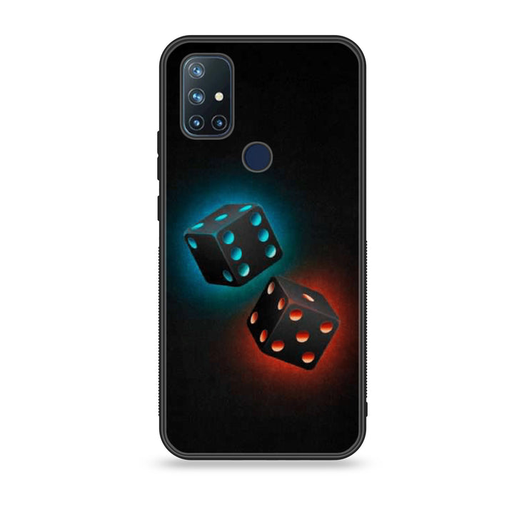 OnePlus Nord N10-Black Art Series Design 4  - Premium Metal Printed soft Bumper Shock Proof Case  CS-18940