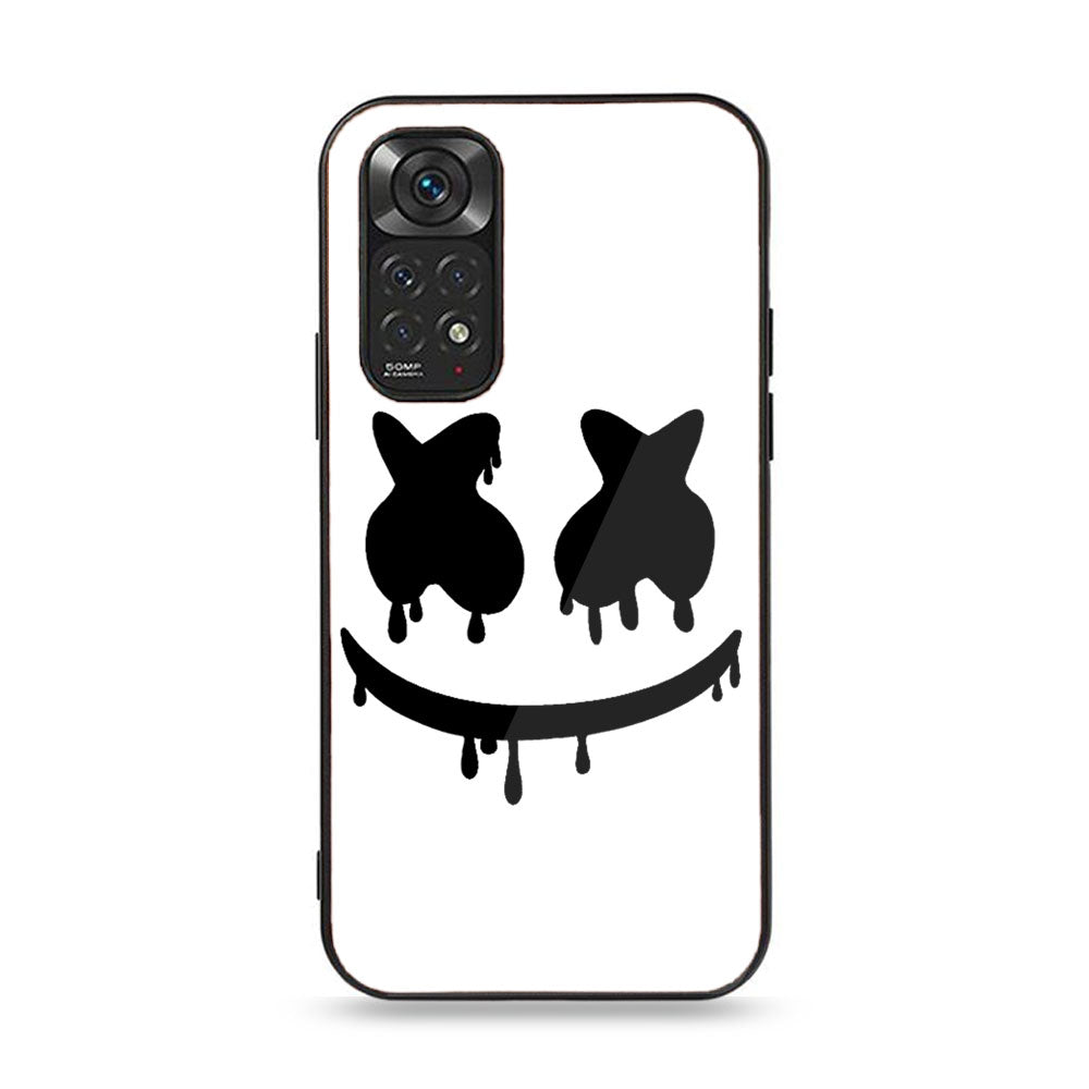 Xiaomi Redmi Note 11 4G Cartoon Series Premium Printed Glass soft Bumper shock Proof Case