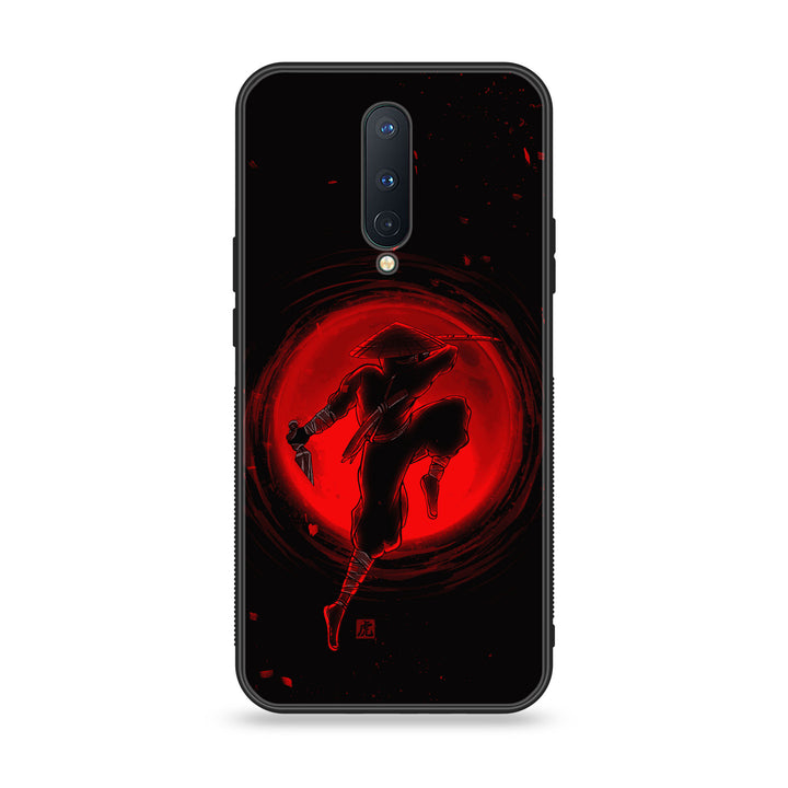 OnePlus 8 - Ninja  Design 5 - Premium Metal Printed soft Bumper Shock Proof Case CS-14732