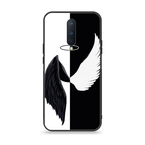 OnePlus 8 - Angel Wings 2.0 Design 5 - Premium Printed Glass soft Bumper shock Proof Case CS-20663