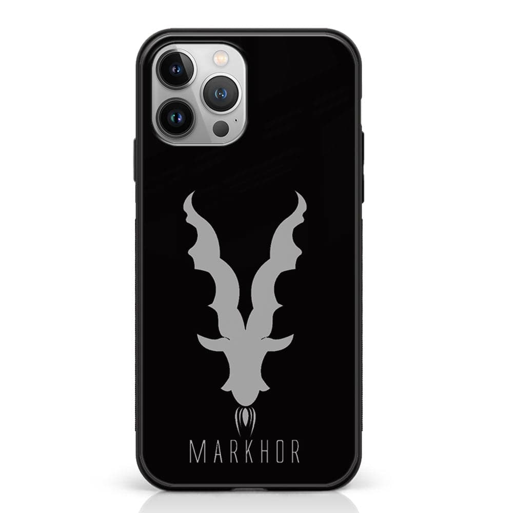 iPhone 12 Pro - Markhor  Series - Premium Metal Printed soft Bumper shock Proof Case