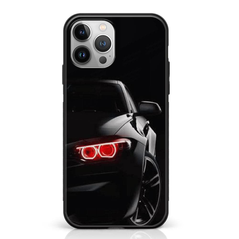 iPhone 12 Pro- Black Art Series - Premium Metal Printed soft Bumper shock Proof Case