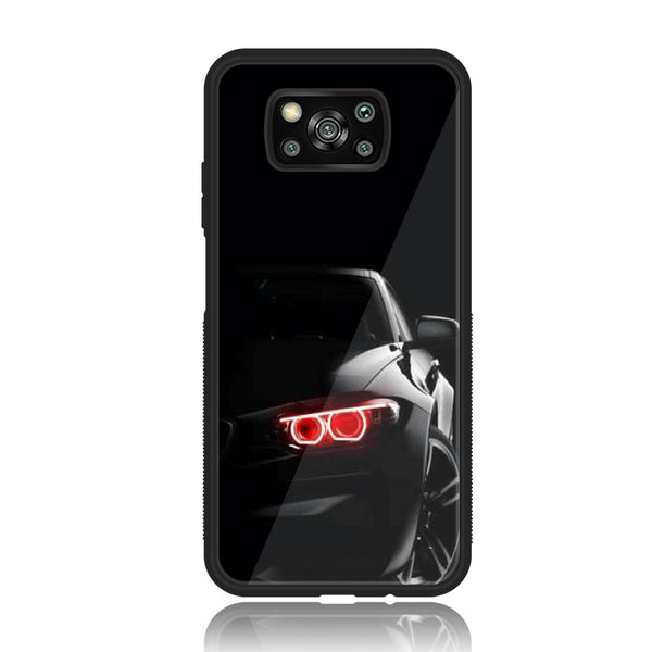 Xiaomi Poco X3 Pro Black Art S6 Soft Bumper shock Proof Glass Case CS-1118