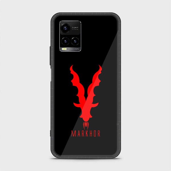 Vivo Y21 4G/ Y33s/  Markhor design 10 Soft Bumper shock Proof Glass Case CS-7659 CS-7672 CS-16676 CS-23948