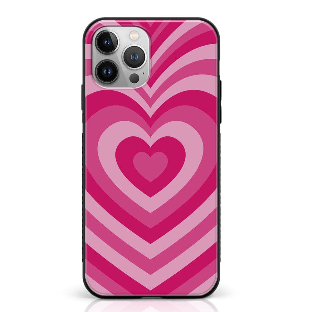 iPhone 12 Pro - Heart Beat Series - Premium Metal Printed soft Bumper shock Proof Case