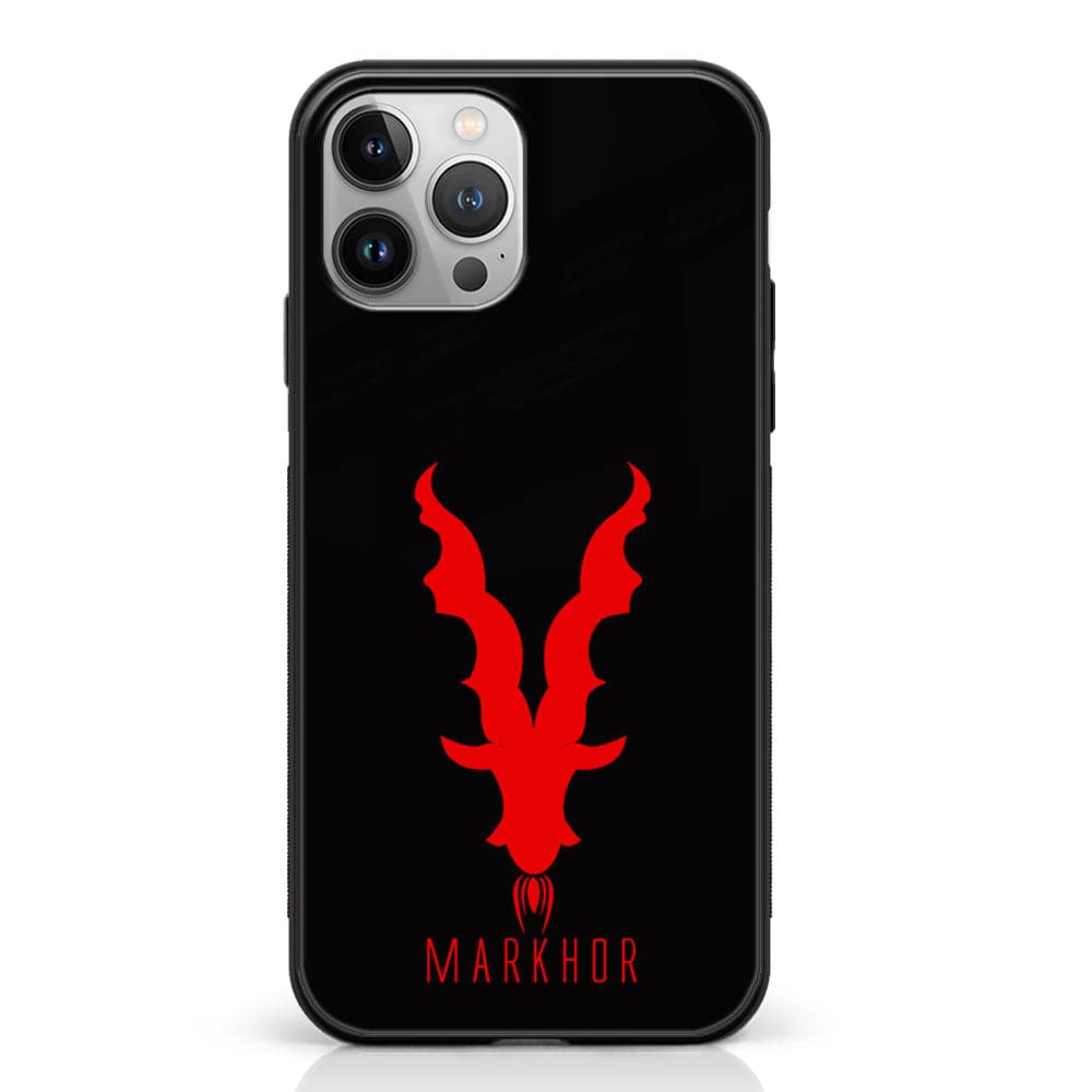 iPhone 12 Pro - Markhor  Series - Premium Metal Printed soft Bumper shock Proof Case