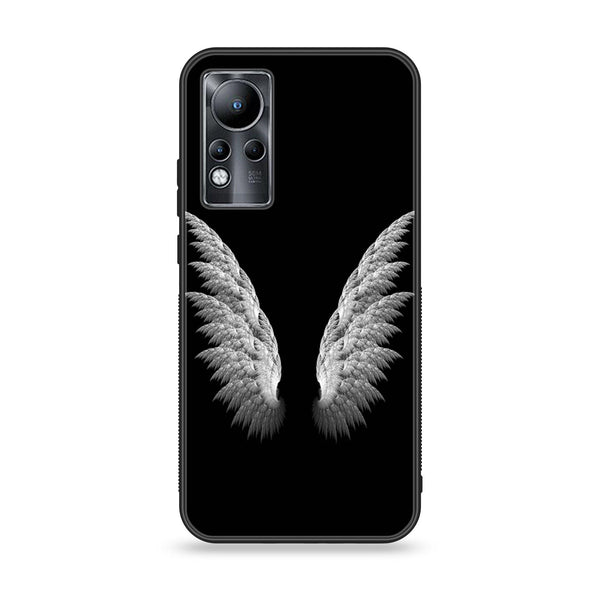 Infinix Note 11/ Infinix Note 12 G88  -Angel Wings  Design 6 - Premium Metal Printed soft Bumper shock Proof Case CS-30354