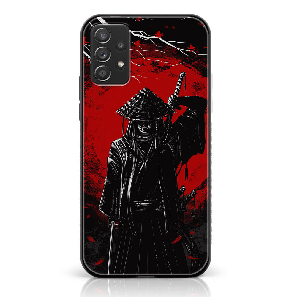 SAMSUNG GALAXY A73 - Ninja Series - Premium Printed Glass soft Bumper shock Proof Case