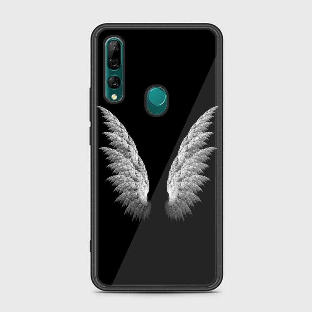 Huawei Y9 Prime (2019) - Angel Wings Series - Premium Printed Glass soft Bumper shock Proof Case