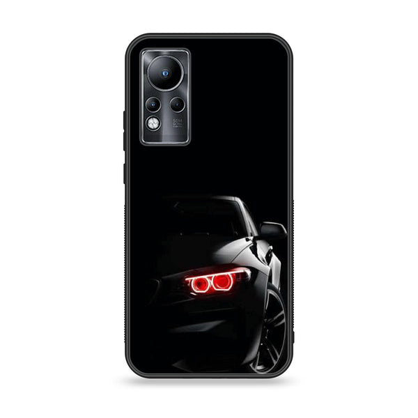 Infinix Note 11 - Black Art Design 6- Premium Printed Glass soft Bumper shock Proof Case CS-11792