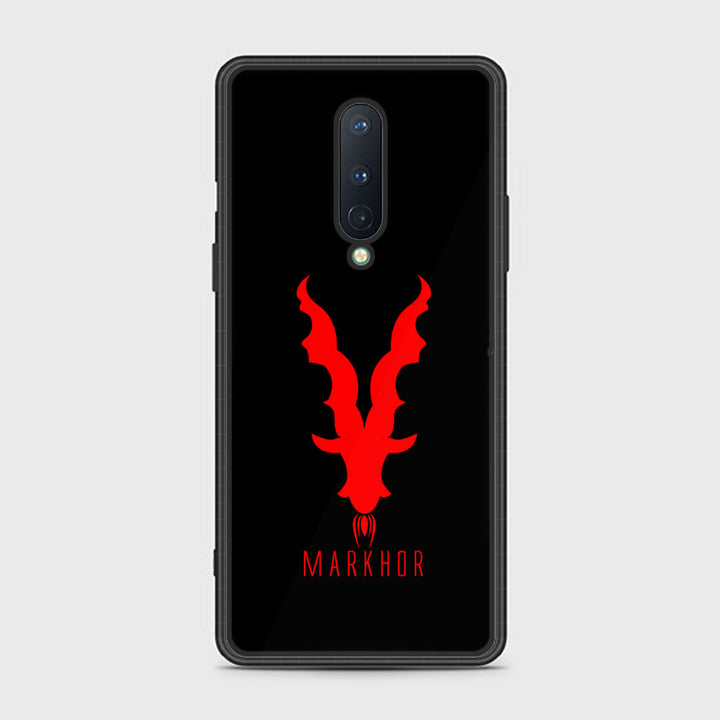 OnePlus 8 - Markhor  design 10- Premium Metal Printed soft Bumper Shock Proof Case CS-10580 CS-28036