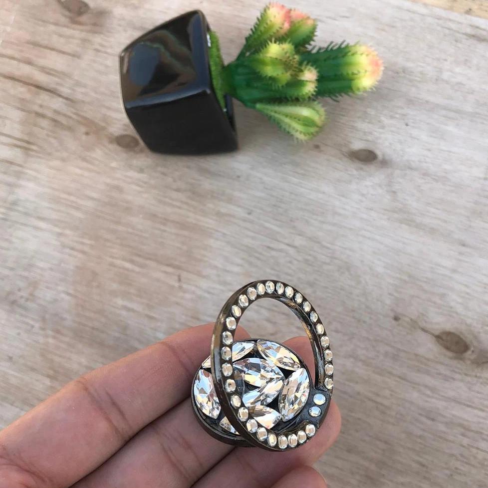 Premium Diamond Beads Ring PopSocket PS-309