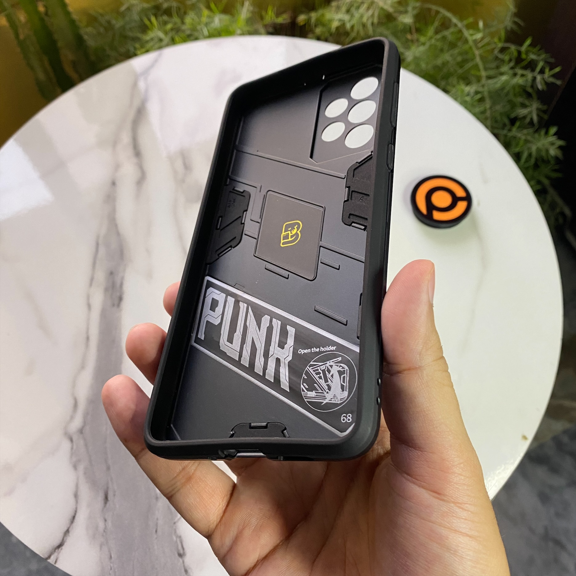 Galaxy A72 Punk TPU Shockproof Phone Case