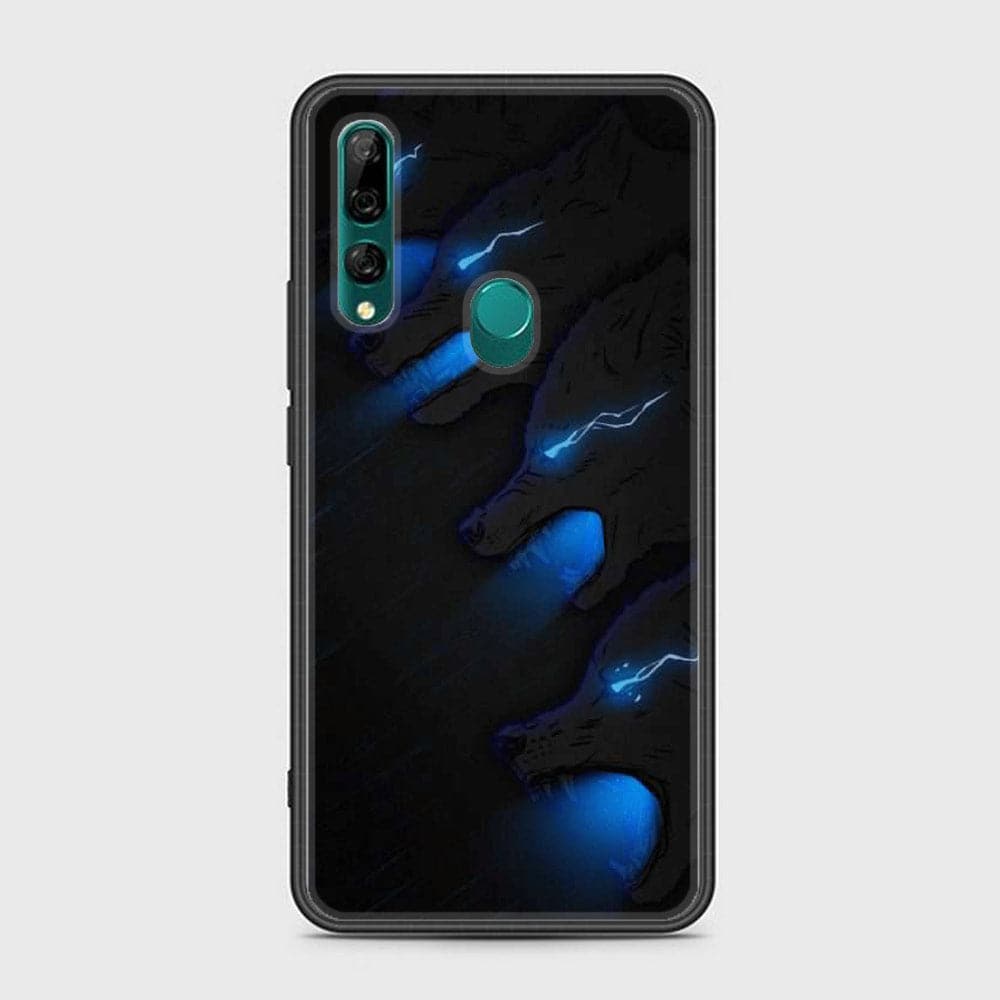 Huawei Y9 Prime (2019) - Black Art Series - Premium Printed Glass soft Bumper shock Proof Case