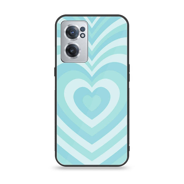 OnePlus Nord CE 2 5G - Heart Beat Design 7 - Premium Printed Glass soft Bumper shock Proof Case CS-19298